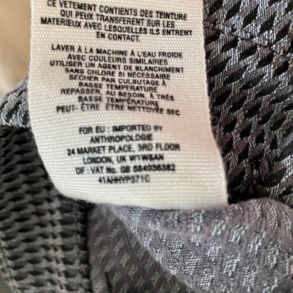 Anthro Cartonnier Ankle Zip Crop Pants 8 - Picture 11 of 11